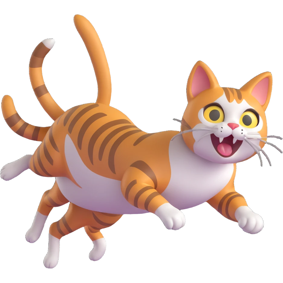 cat attack emoji