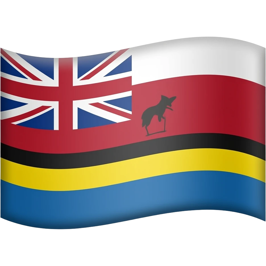 Flag of polybeskianiese emoji