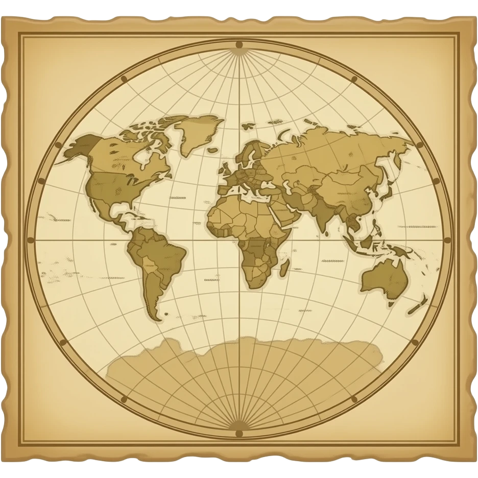 ancient map emoji