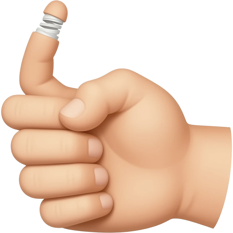 Severed thumb emoji
