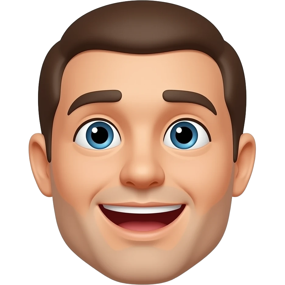 A close-up of someone's head, looking relieved, like a "phew!" expression but more happy than scared. Maybe whistling and looking upwards as if in thanks to God. emoji