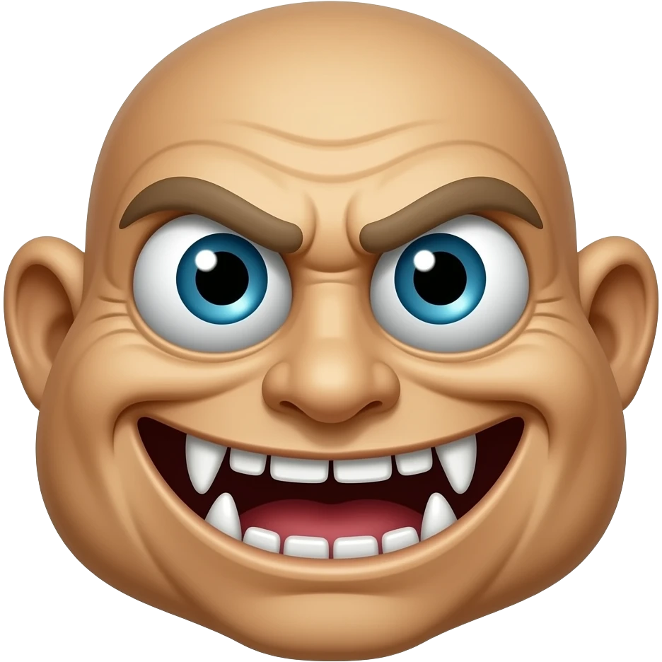 A troll face emoji