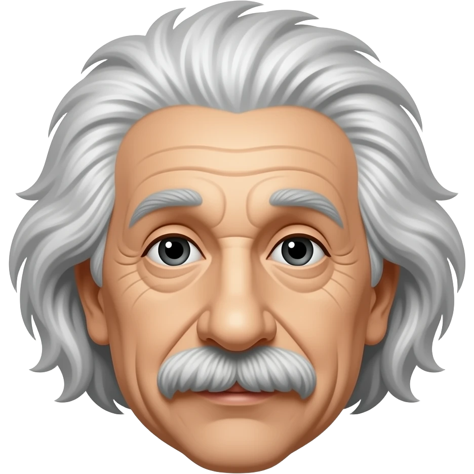 ALBERT EINSTEIN. emoji