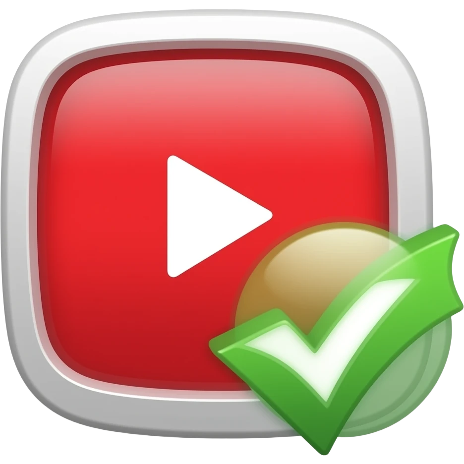 emoji de verificação do youtube emoji