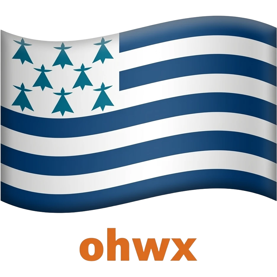 Orange breton flag emoji