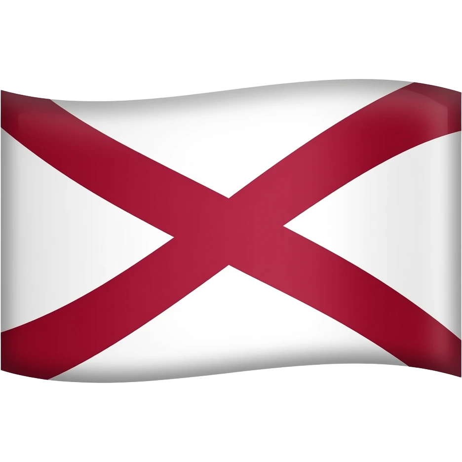 Alabama flag emoji emoji
