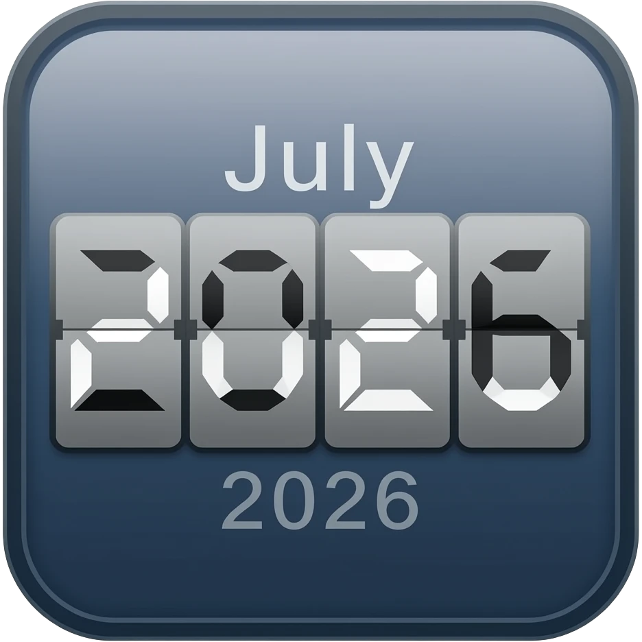 July 2026 emoji