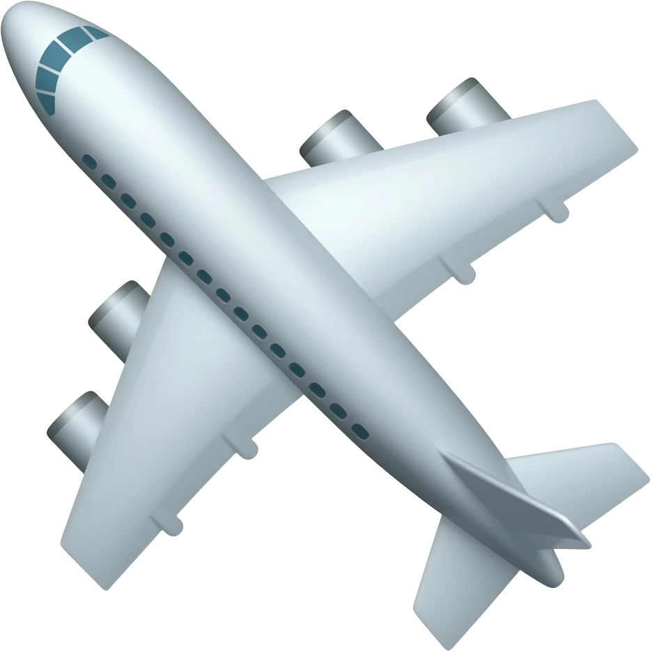 Add plane emoji