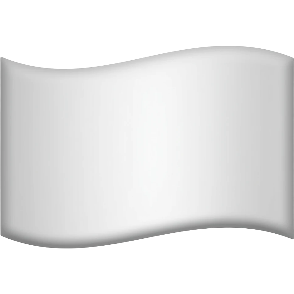 White flag with flat disk shape on it emoji