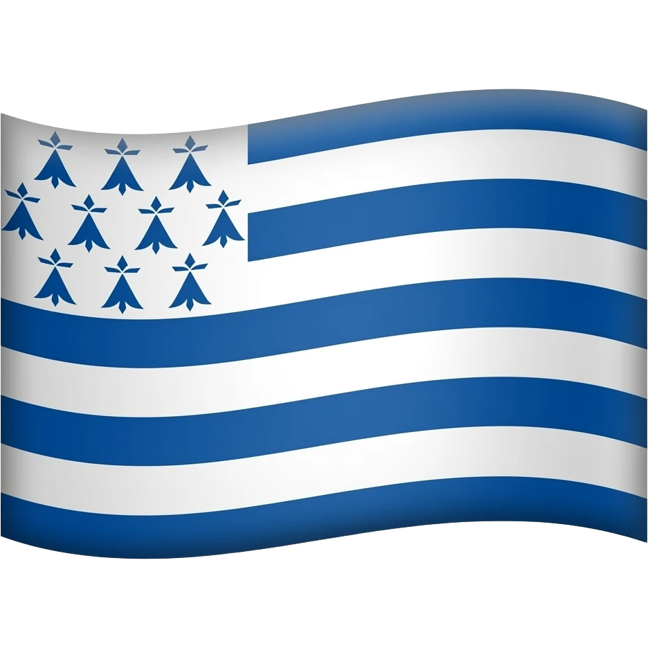 Drapeau breton emoji