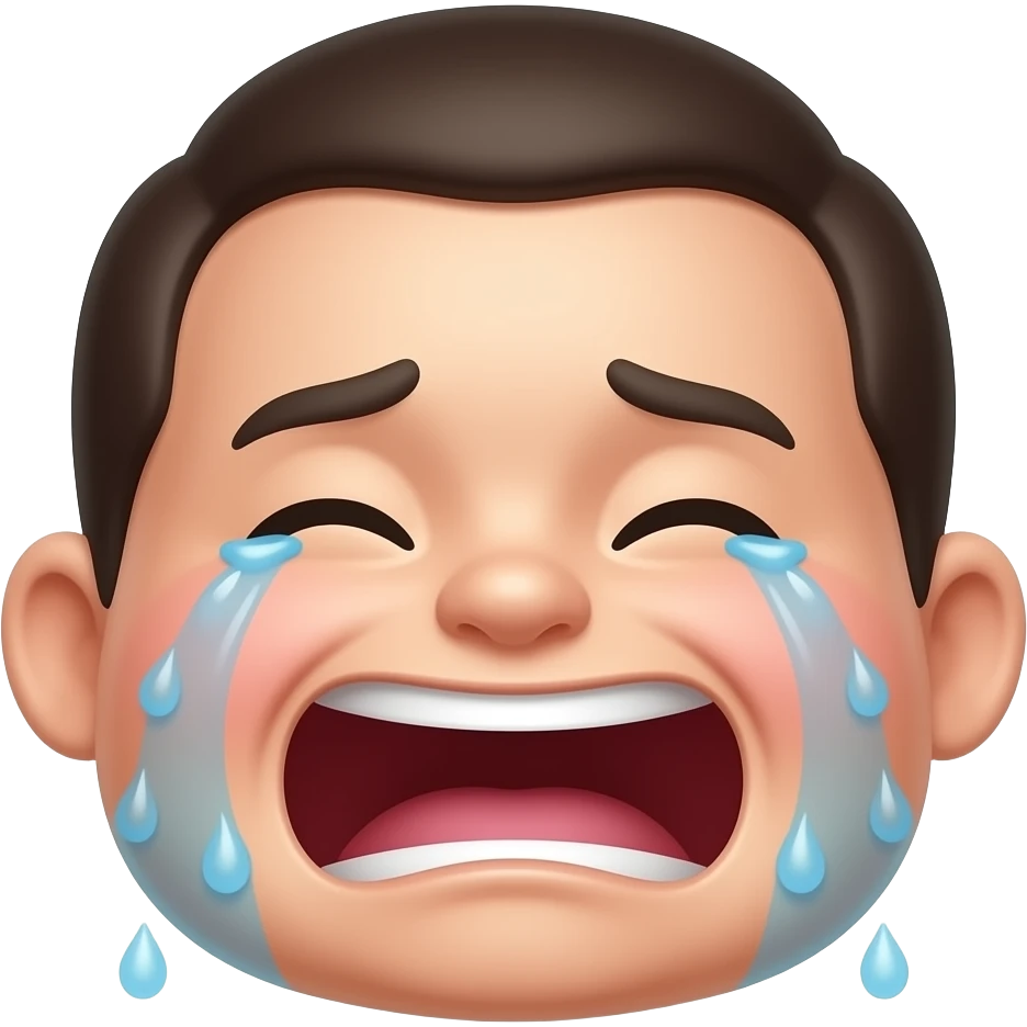 Popo llorando de la risa emoji