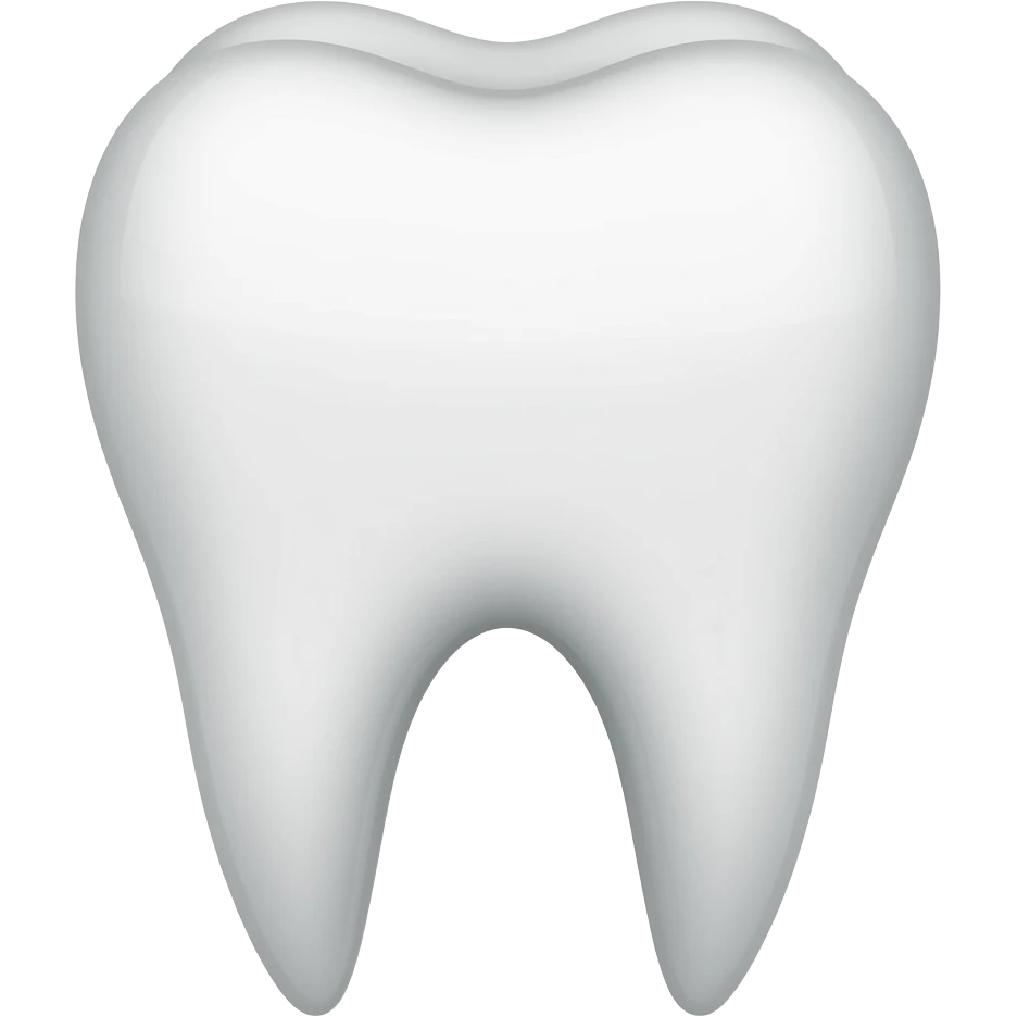 Create high-quality glossy emojis with a vibrant modern style.Make the emojis look premium, shiny, and eye-catching with bright highlights, smooth gradients, soft reflections, and glowing details.tooth  emoji emoji