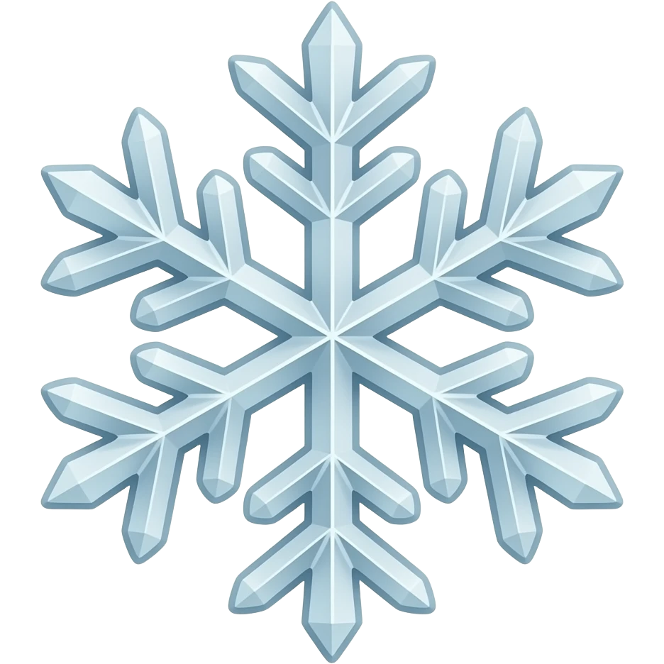 Snowflake emoji