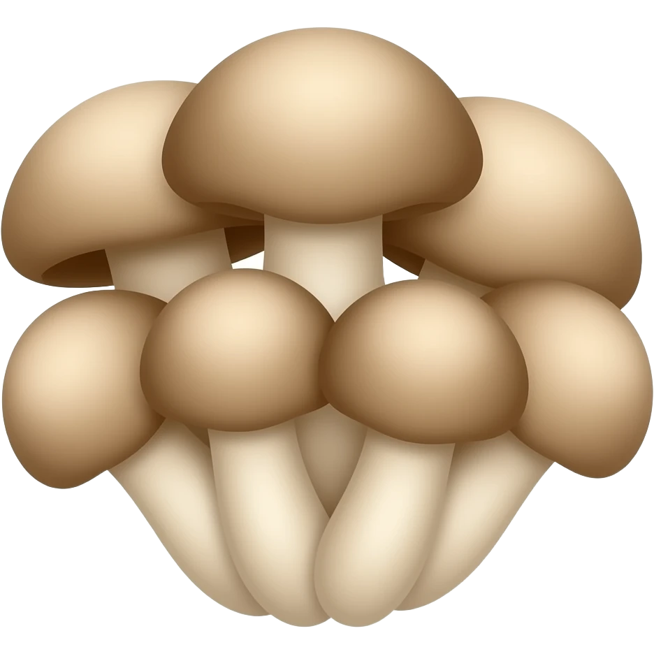 Bundle of mushroom emoji