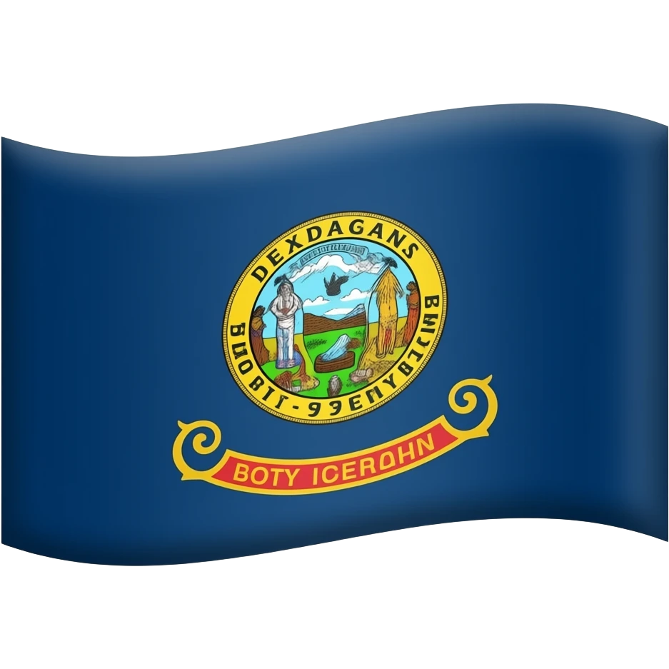 Idaho flag emoji emoji