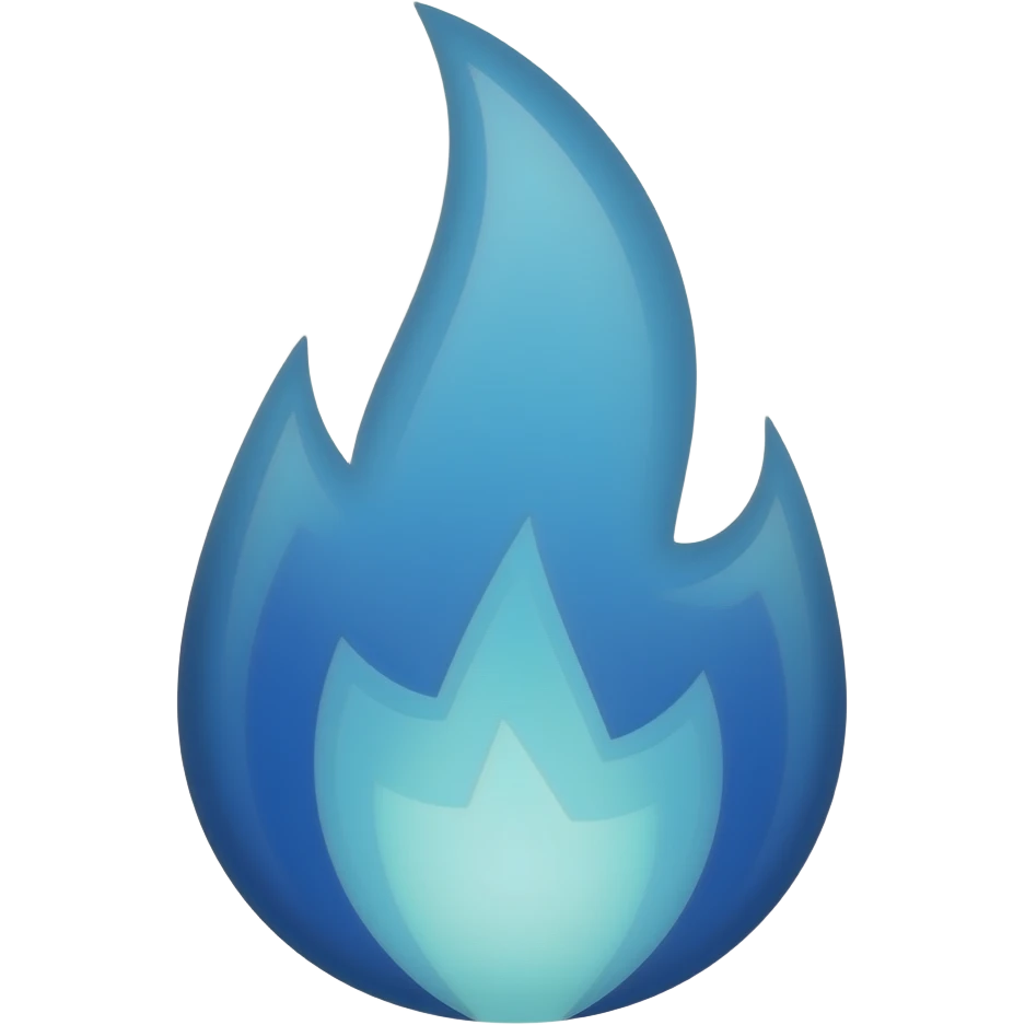Blue Flame emoji