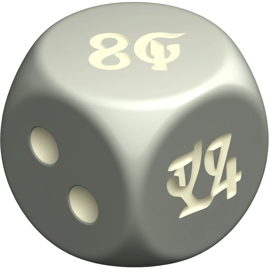 Dice emoji