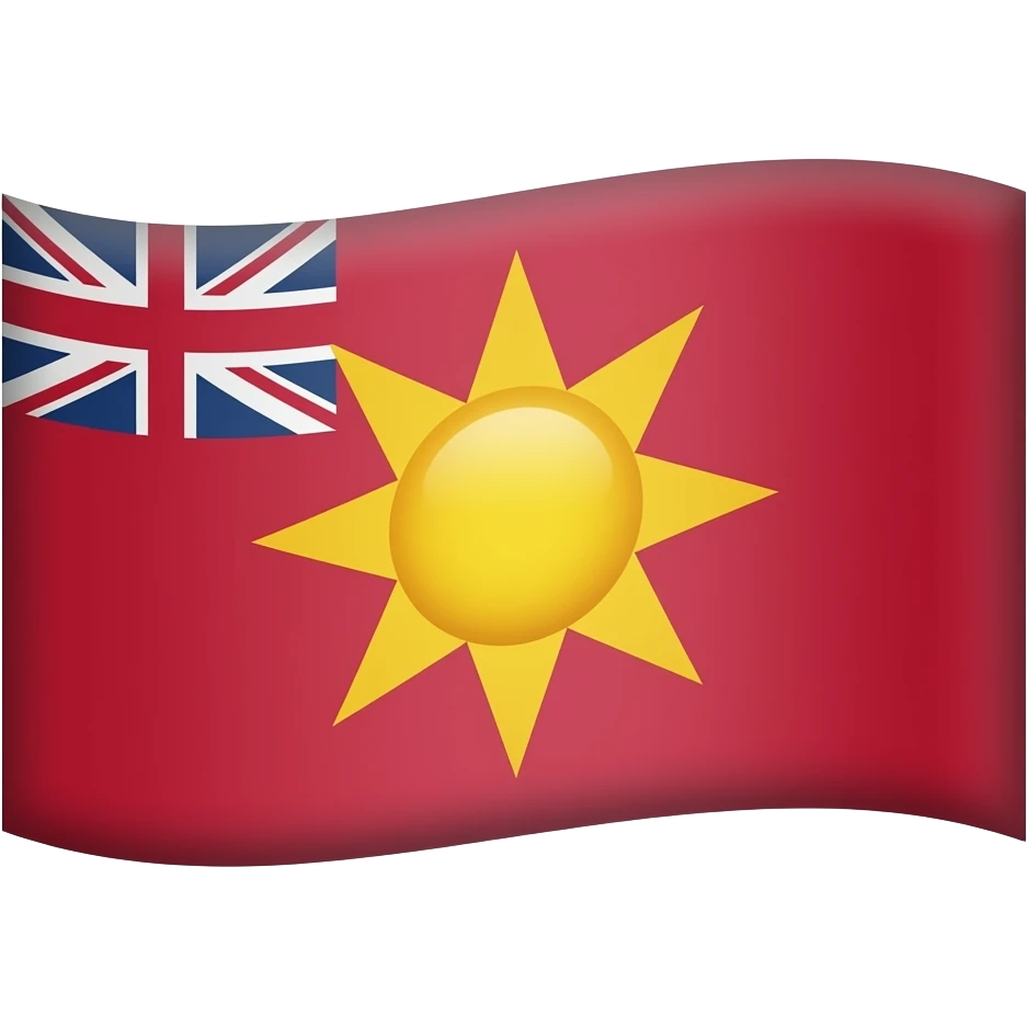 پرچم شیرو خورشید emoji