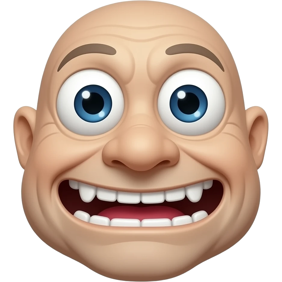 A troll face emoji