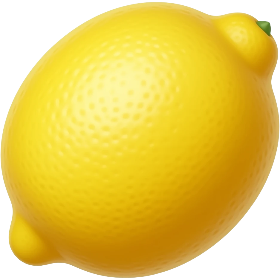 Fruta limón emoji