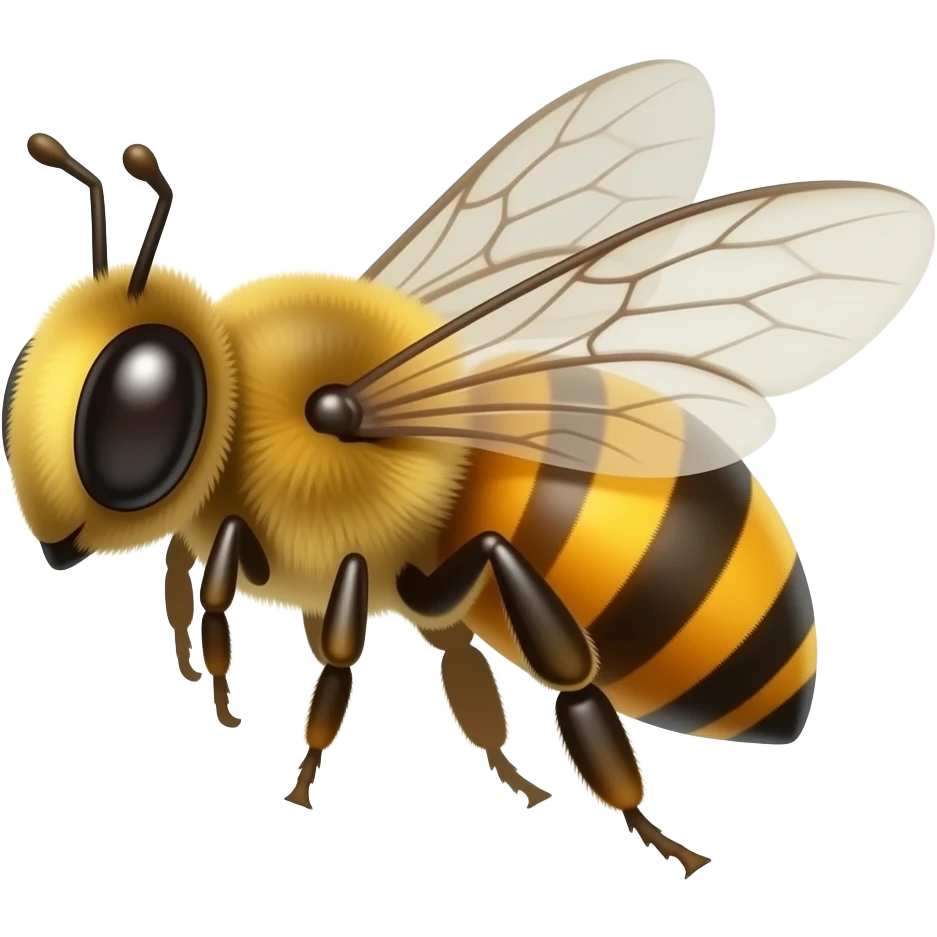 🪰 and a 🐝 emoji
