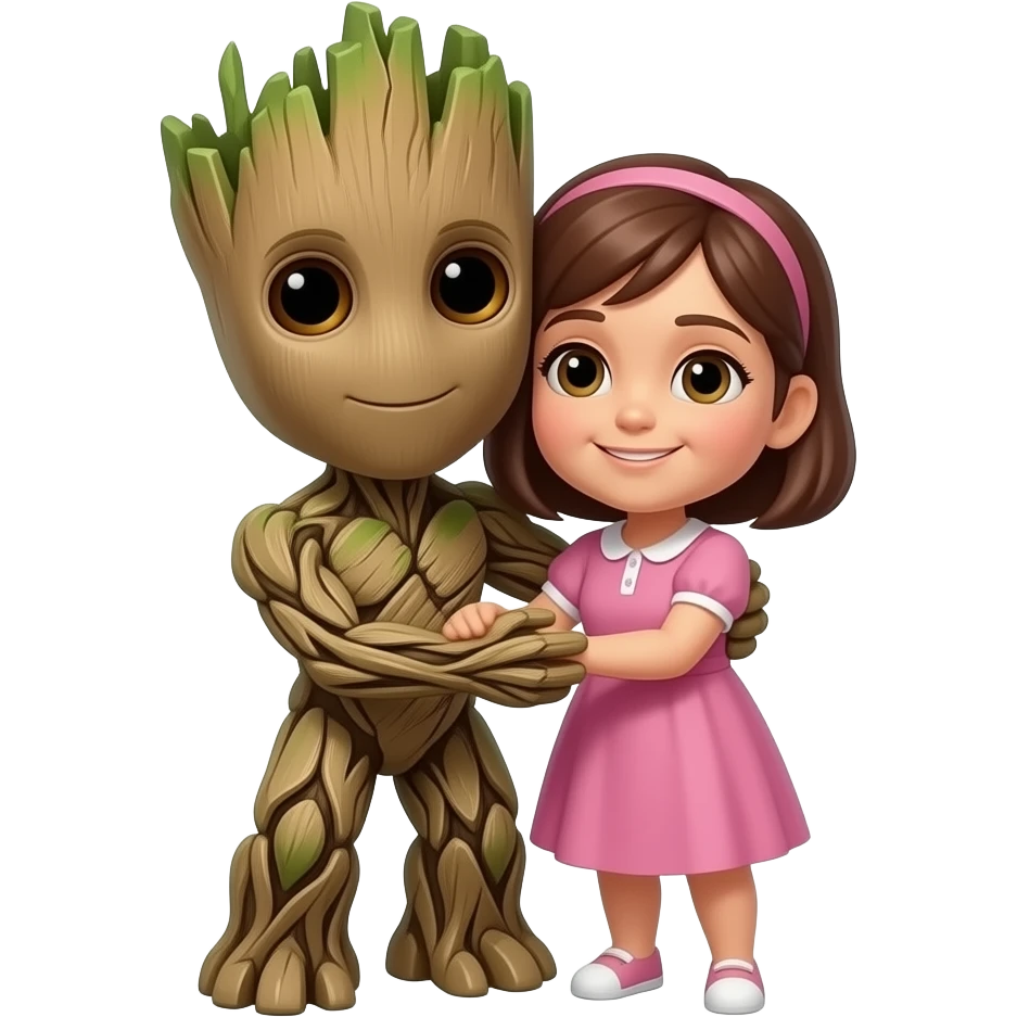 groot hug Mommy emoji