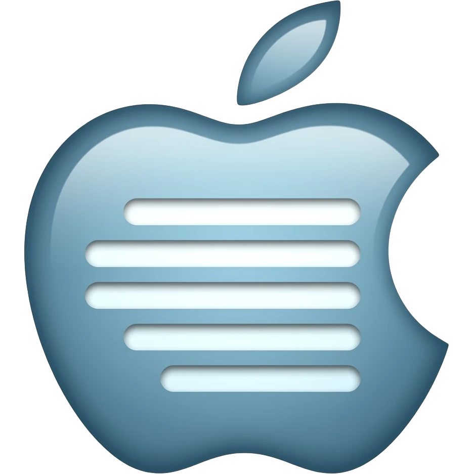 Apple Notes Logo emoji