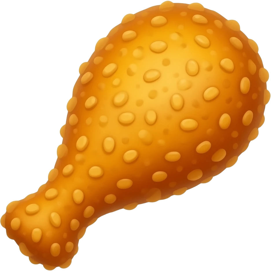 Chicken nugget emoji