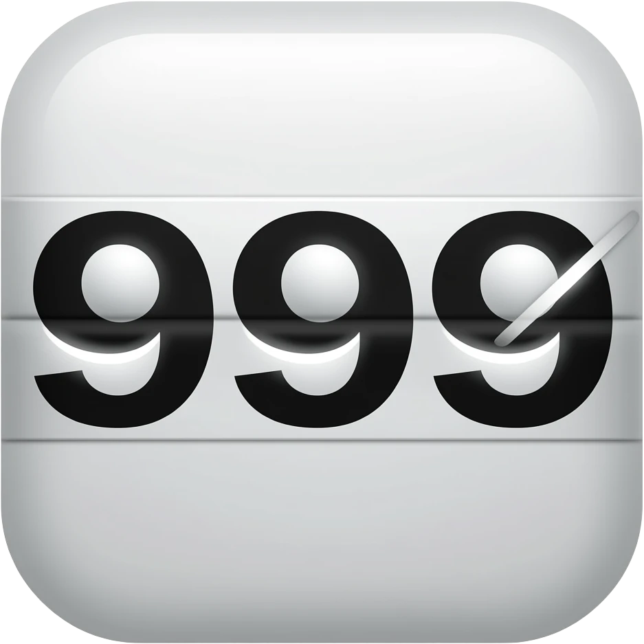 999 emoji
