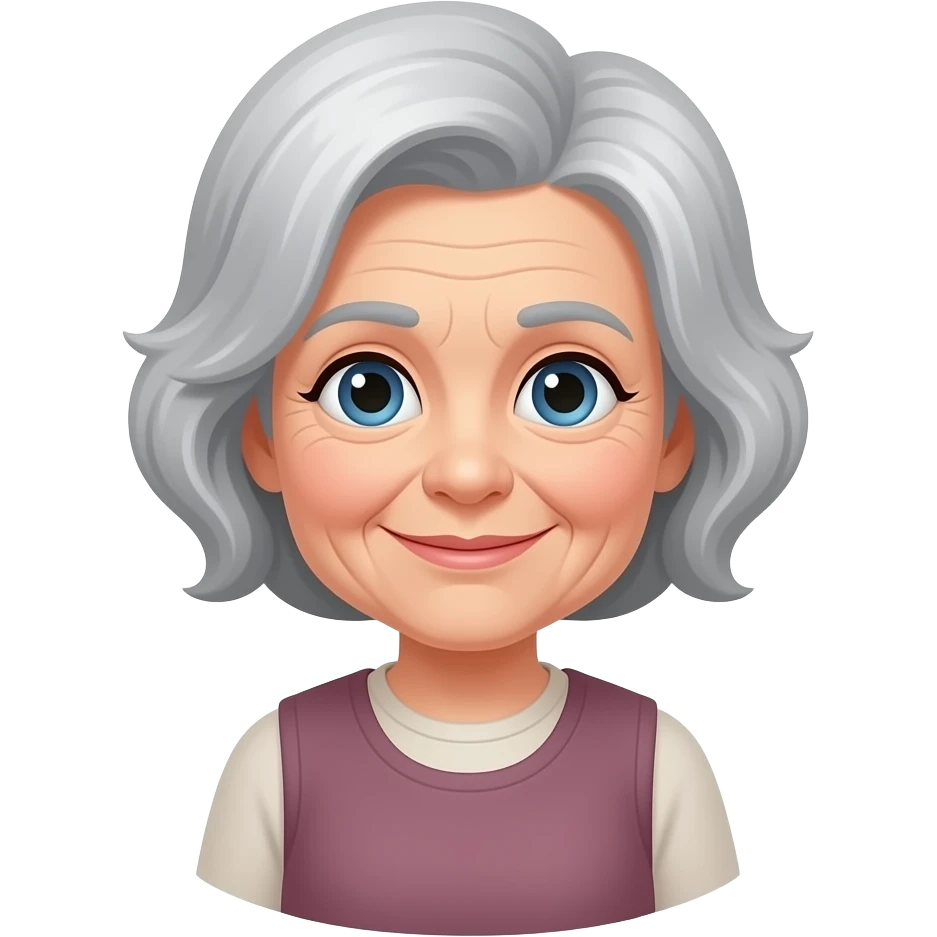 old lady emoji