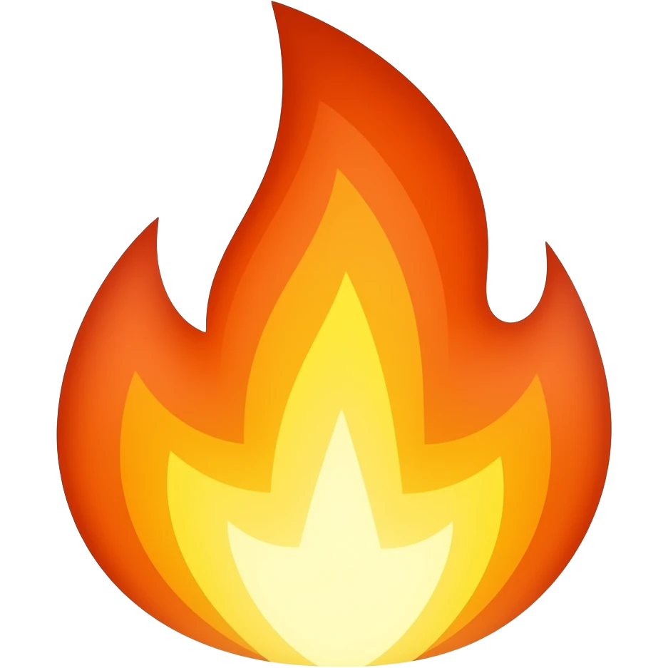 flaming emoji