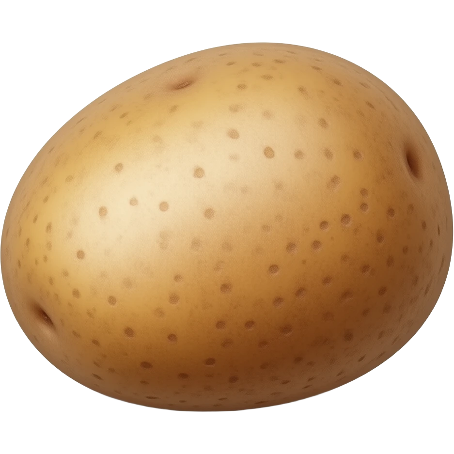 Potato cinematic realistic emoji