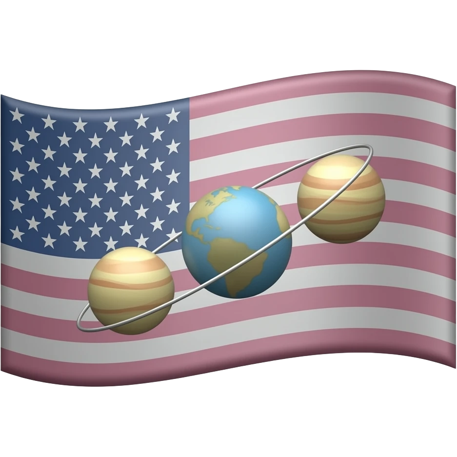Orbit balls line  flag emoji