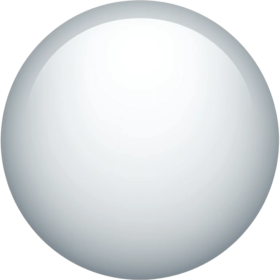 White Circle emoji