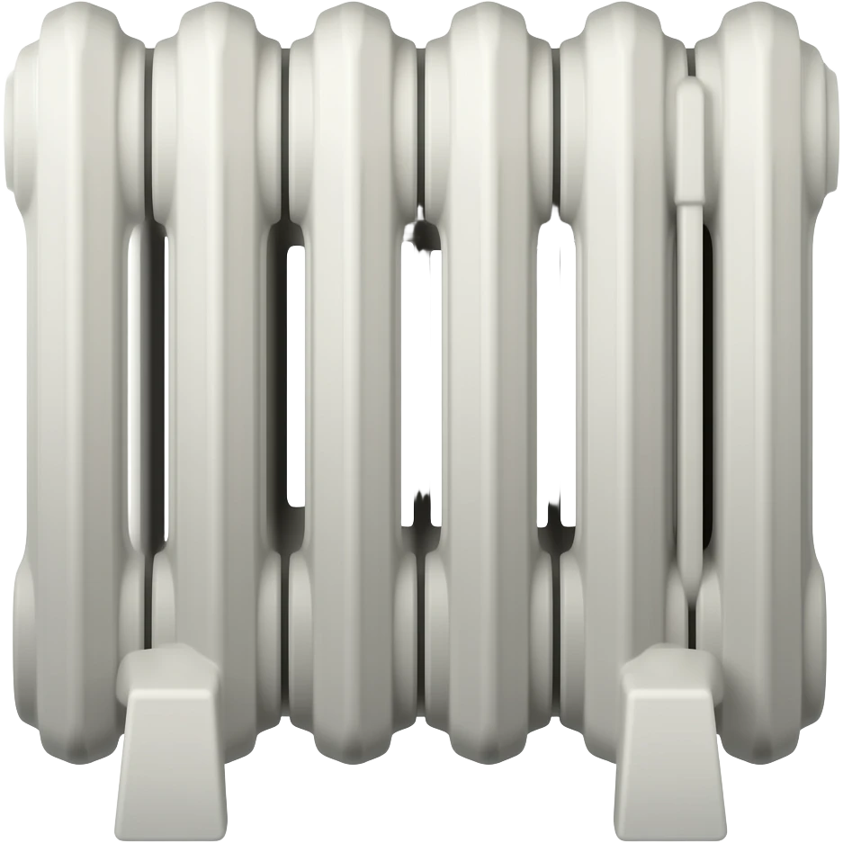 cartoon style less detailed heater battery emoji