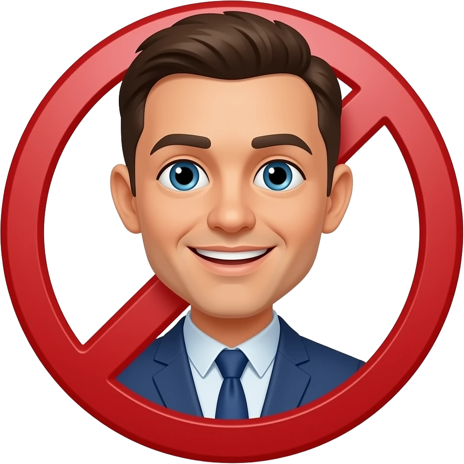 Nicola says no! emoji