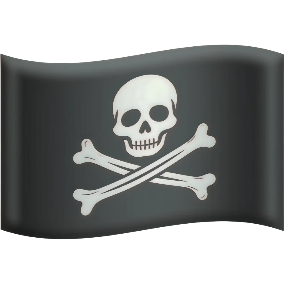 pirate flag emoji