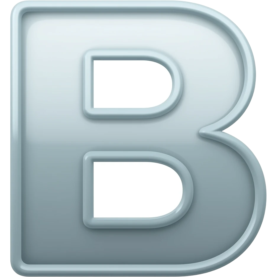 B emoji