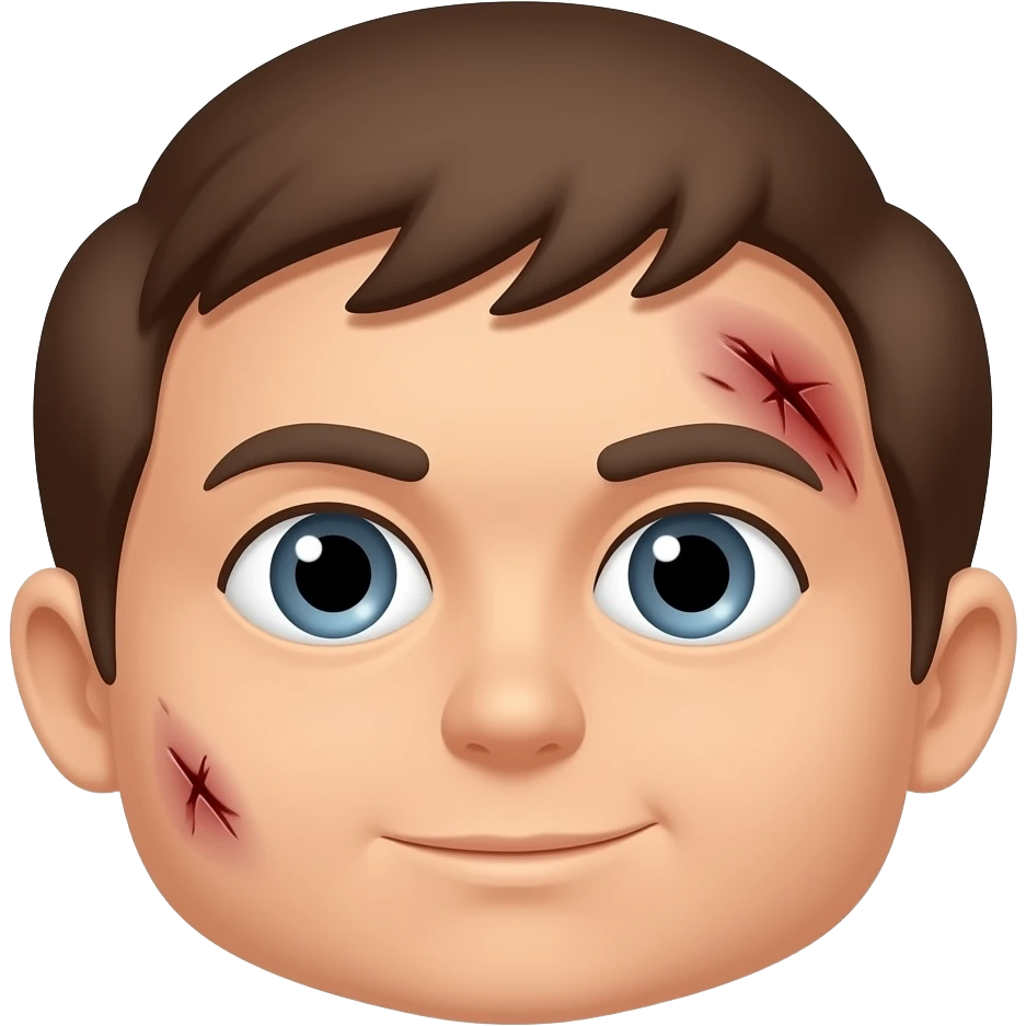 gunshot on forehead emoji