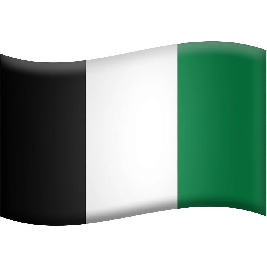 ⬛️🟩⬜️ flag emoji