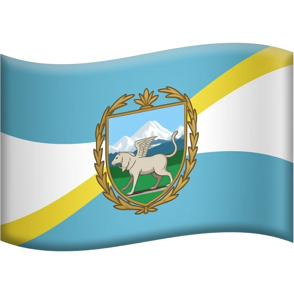 Aosta Valley flag. emoji