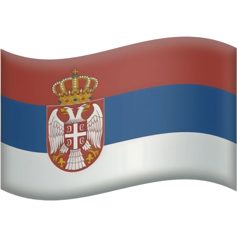Флаг страны Югославия emoji