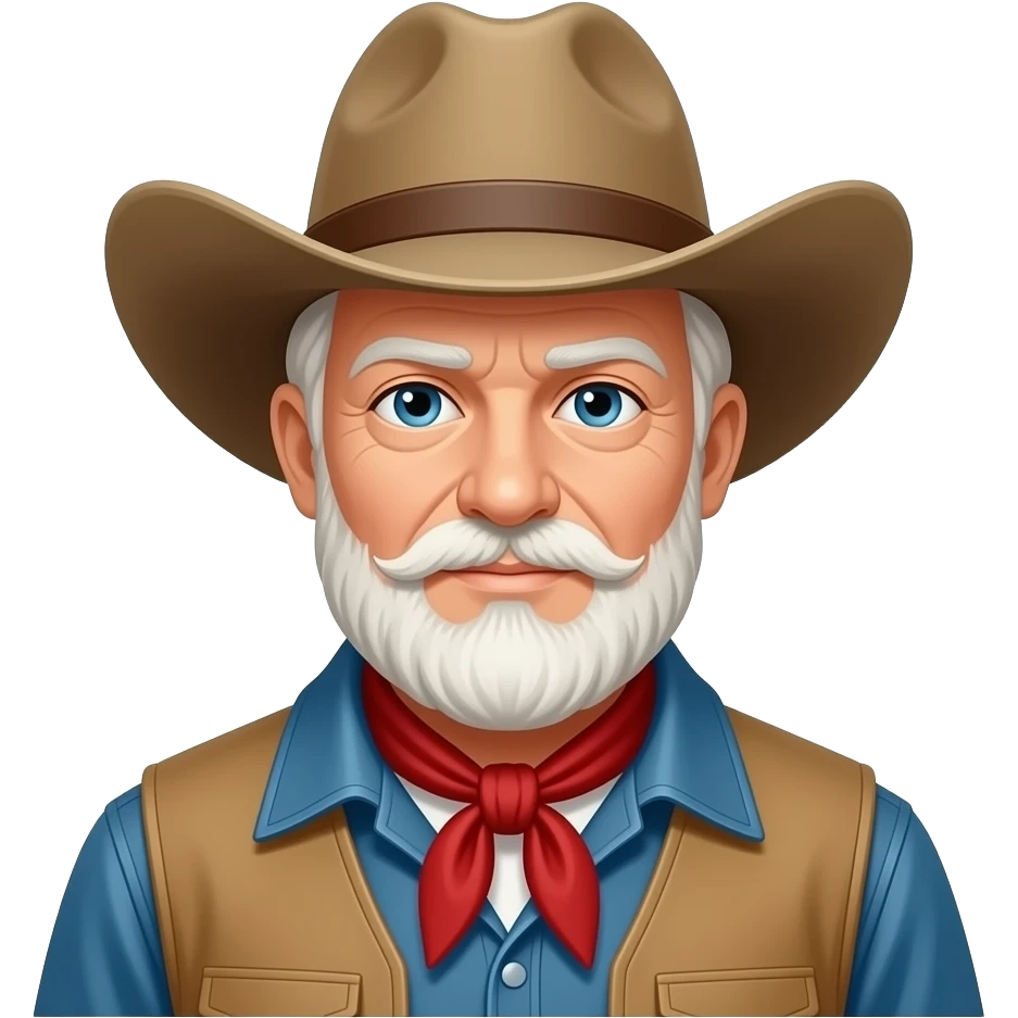 old cowboy emoji