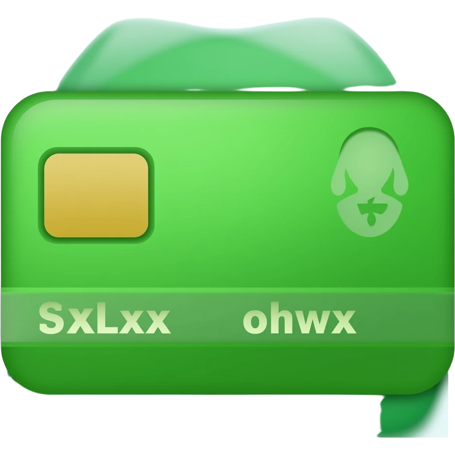 Greencard emoji