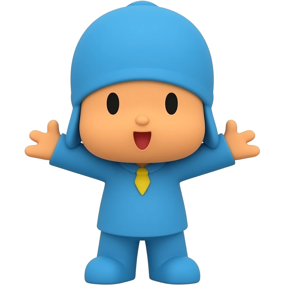 squiggly  POCOYO emoji
