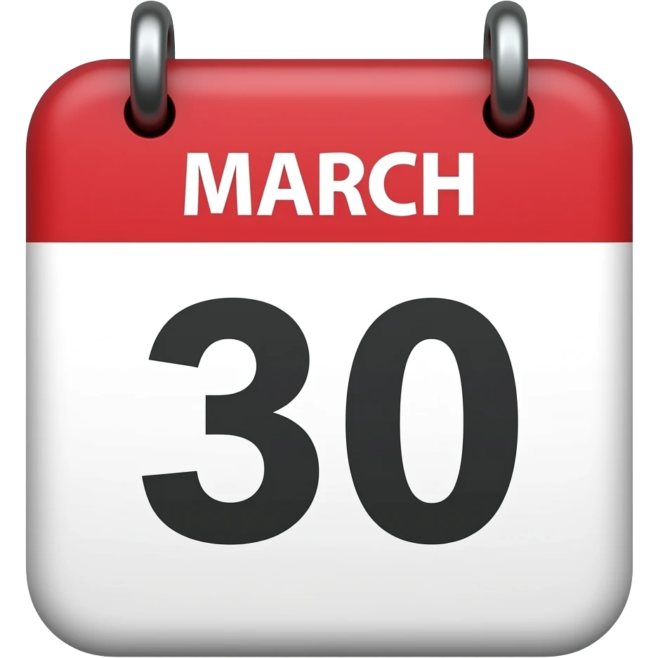 30 Mar emoji