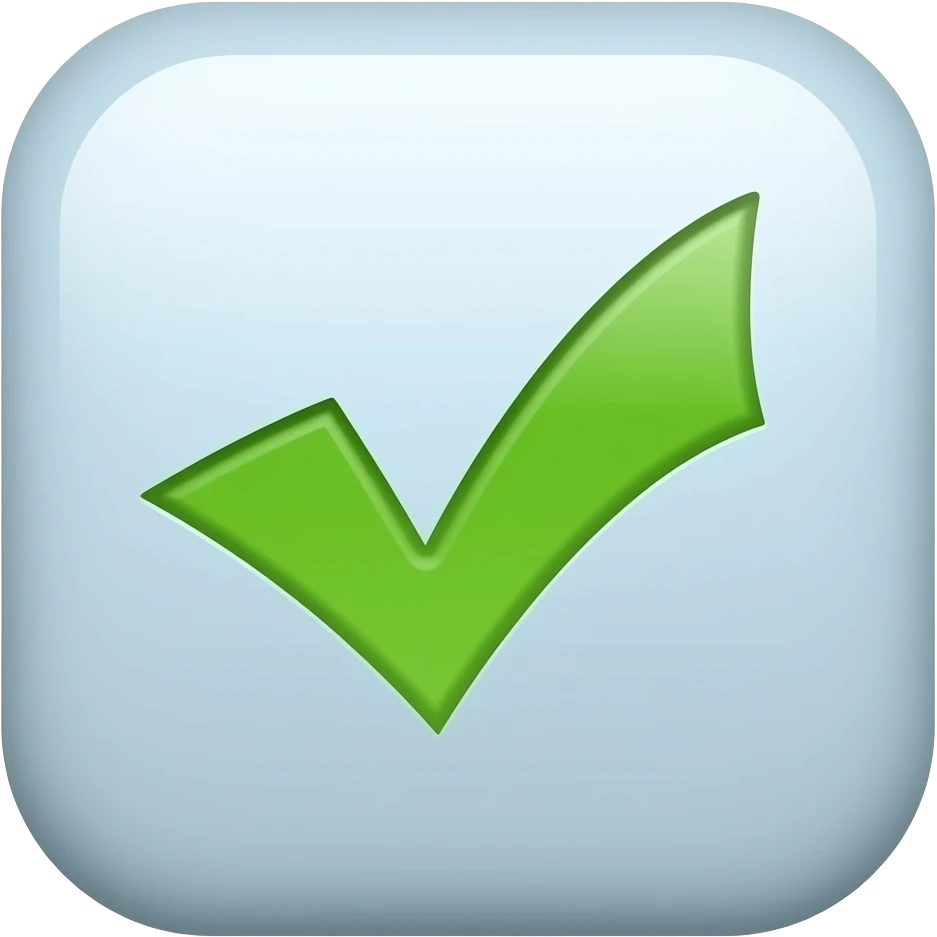 checklist icon emoji