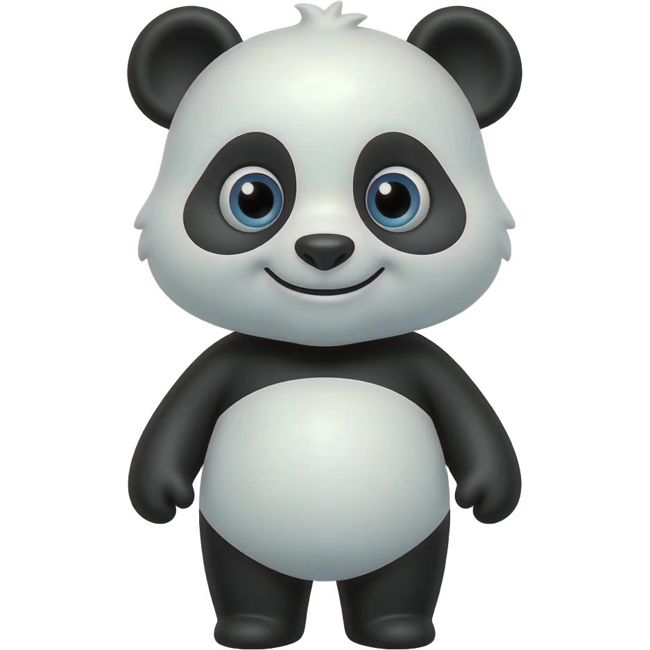 Panda maliante emoji