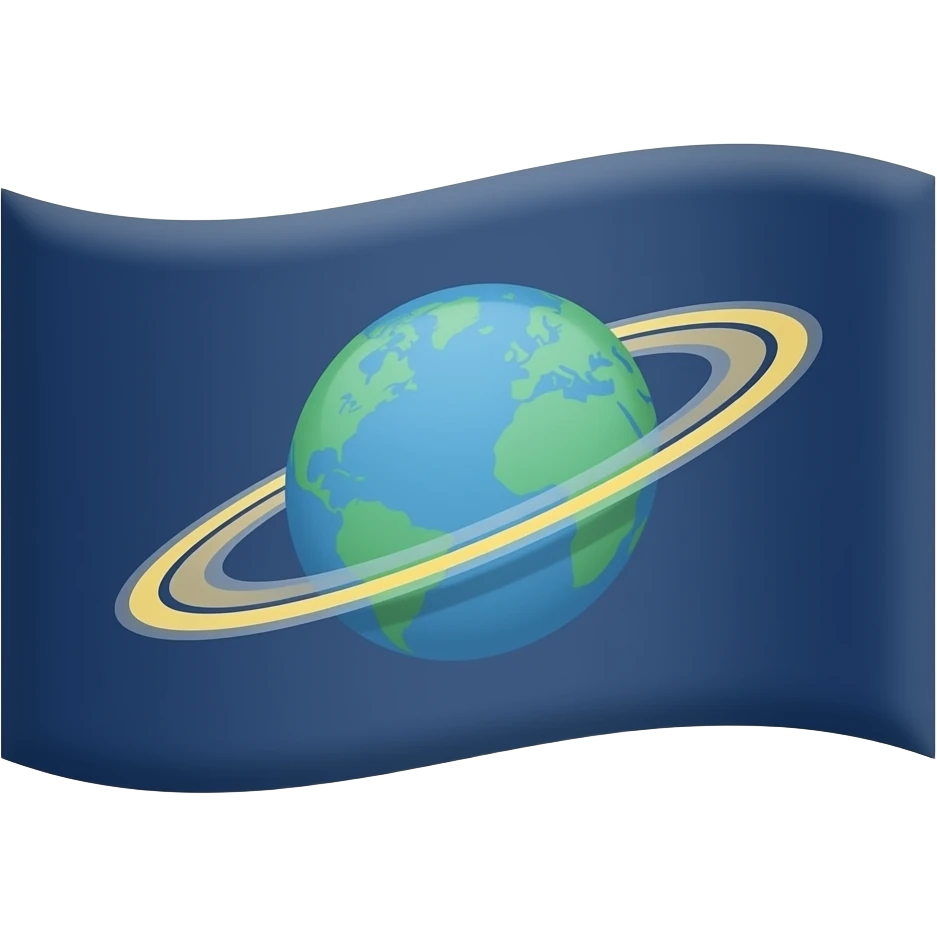 Orbit line  flag emoji