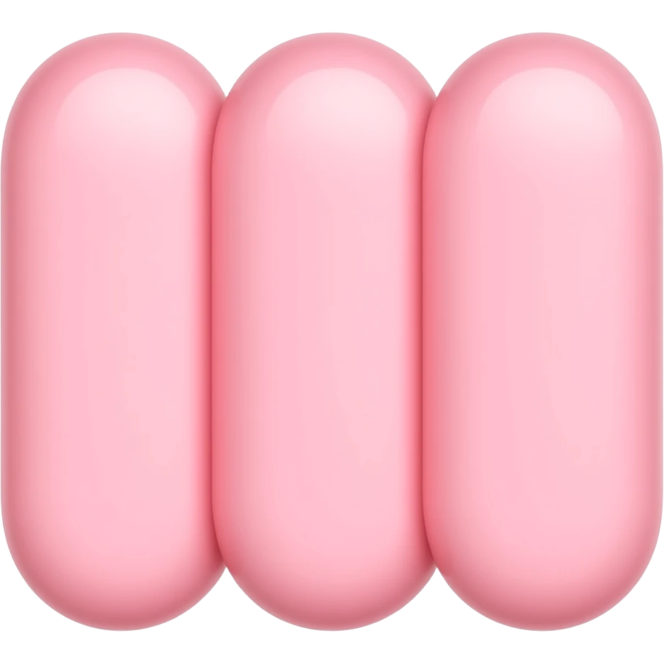 anime blush shaded like ios 3 lines only the blush 3 parallel pink lines no human face no orb emoji